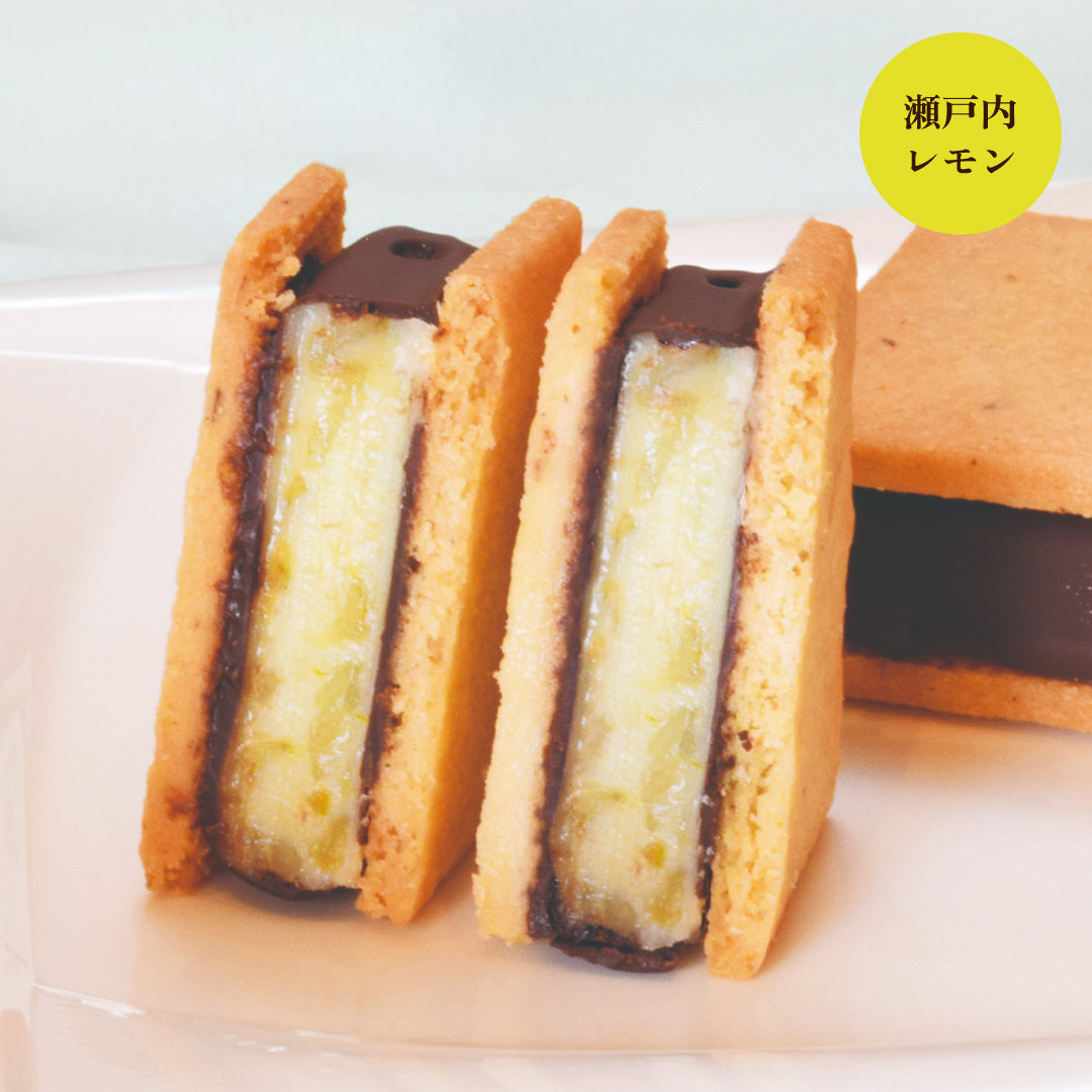 【送料無料】GAKUチョコレートサンド6個セット（リッチカカオ・ミルク・信州いちご・信州ブルーベリー・信州ラズベリー・瀬戸内レモン）