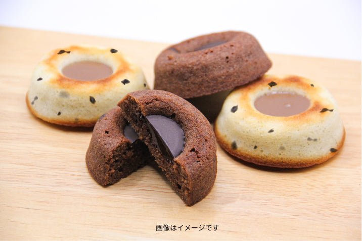焼菓子バラエティ4個セット】チョコサンド2個（リッチカカオ・ミルク各