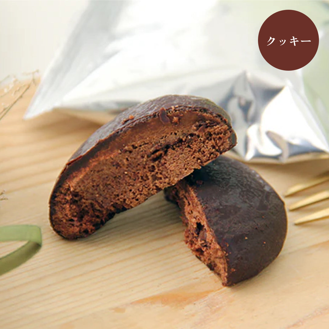 【焼菓子バラエティ】チョコサンド6個（リッチカカオ２個・ミルク・信州くるみ・信州りんご・ラムレーズン各1個）＆GAKUプレミアムクッキー10個入