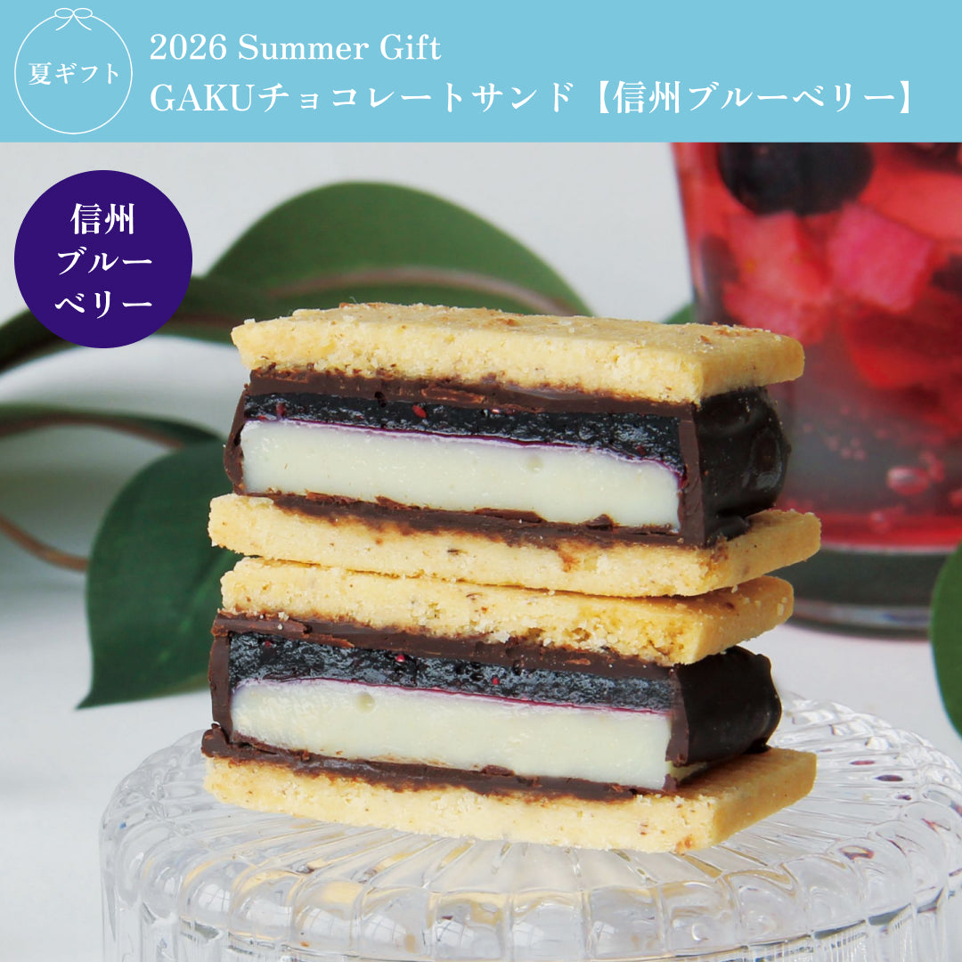 GAKUチョコレートサンド【信州ブルーベリー】